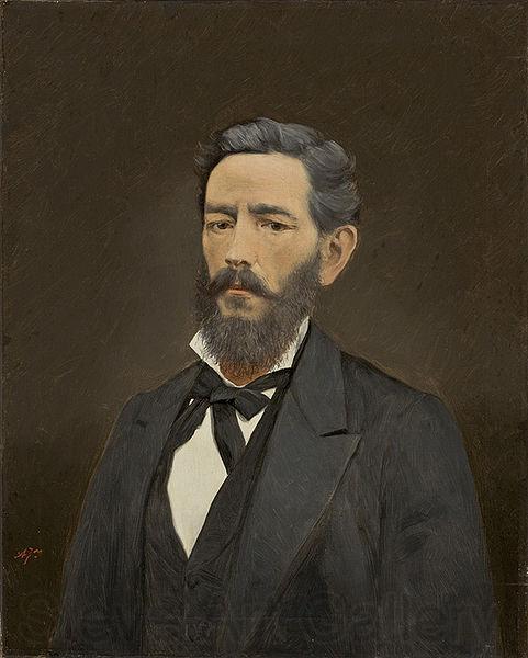 Almeida Junior Bust of a Man Spain oil painting art